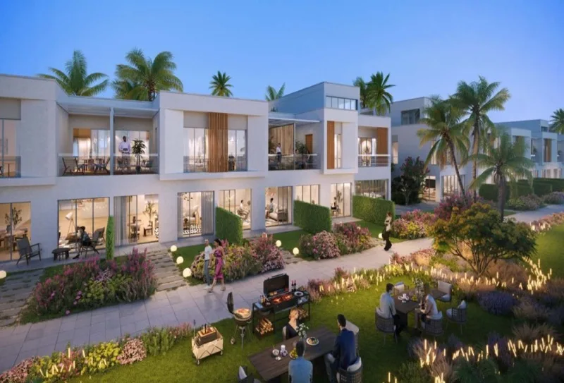 BBQ and outdoor dining at Olive, DAMAC Riverside, Dubai Investment Park