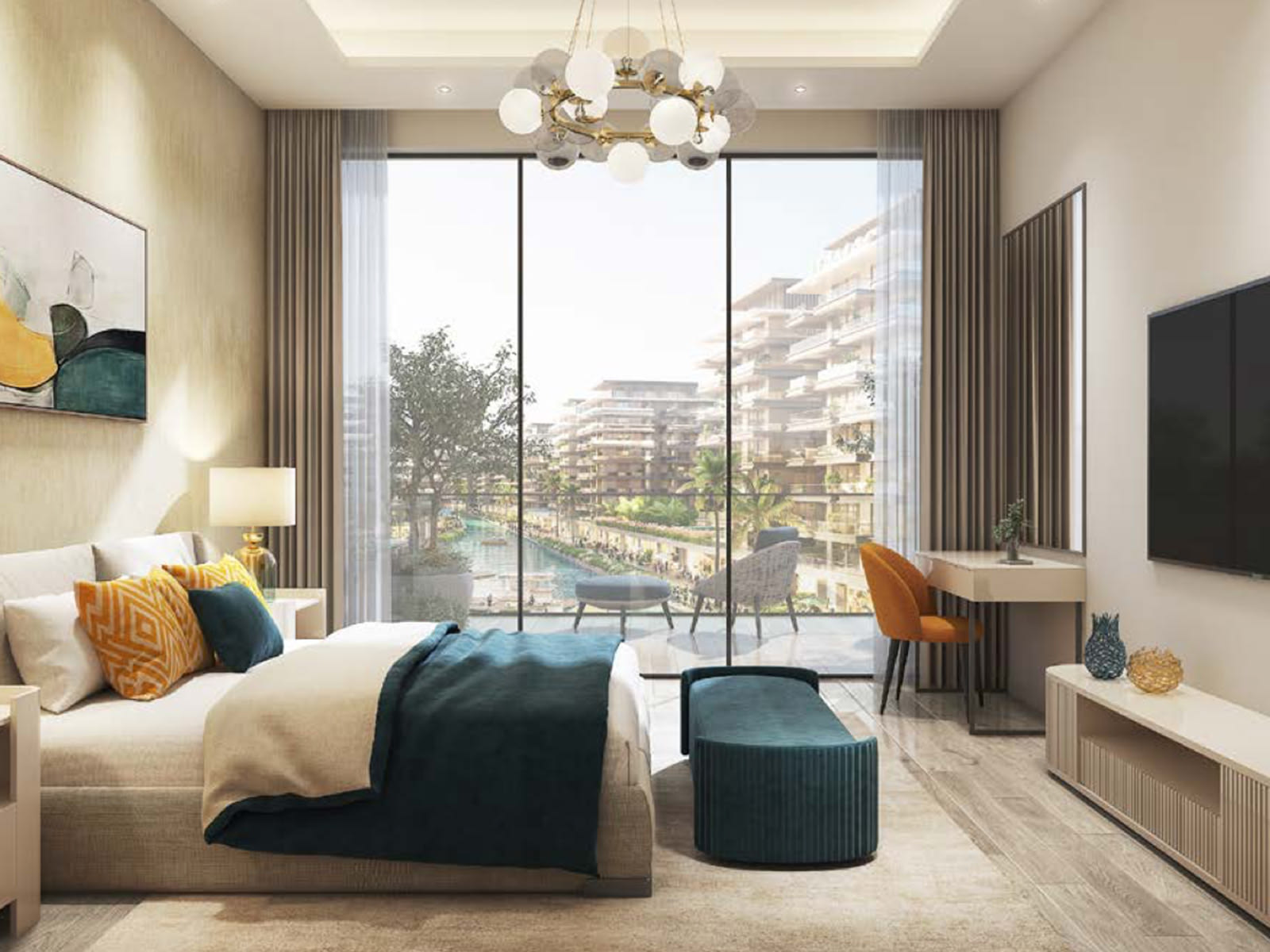 Second view of a 2 bedroom Riverside Views apartment