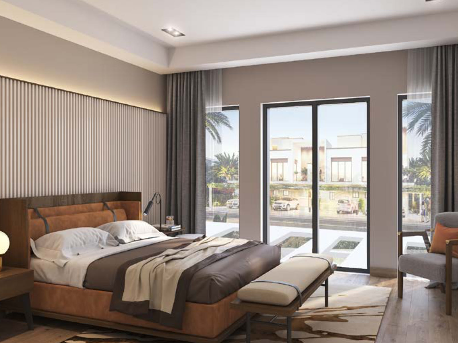 Villa living outlook at DAMAC Riverside